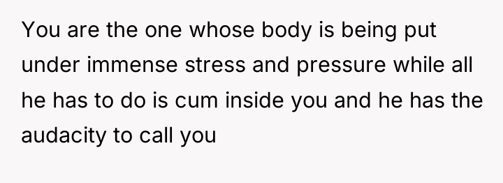 You are the one whose body is being put under...