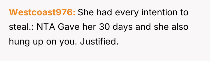 Westcoast976 She had every intention to steal.: NTA Gave her...