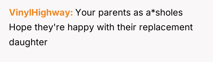 VinylHighway Your parents as a*sholes Hope they're happy with their...