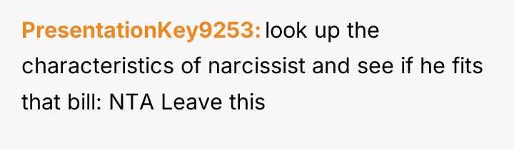 PresentationKey9253 look up the characteristics of narcissist and see if...