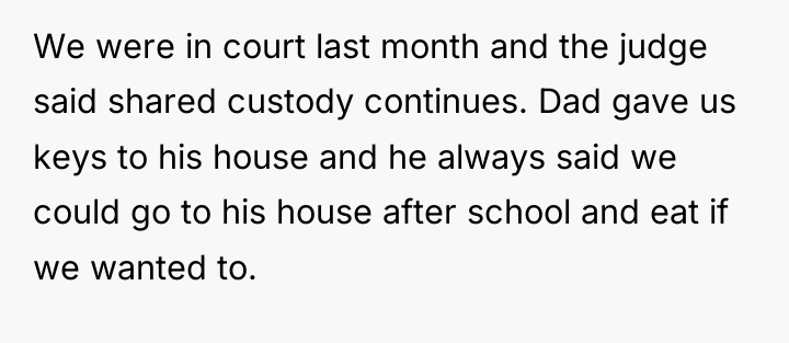 We were in court last month and the judge said...