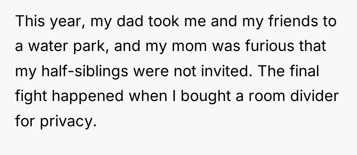 This year, my dad took me and my friends to...