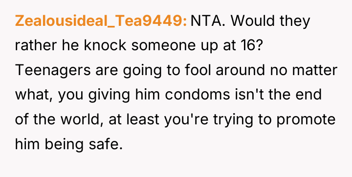 Zealousideal_Tea9449 NTA. Would they rather he knock someone up at...