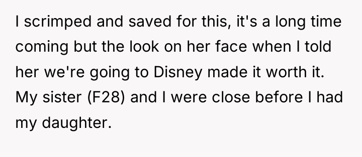 I scrimped and saved for this, it's a long time...