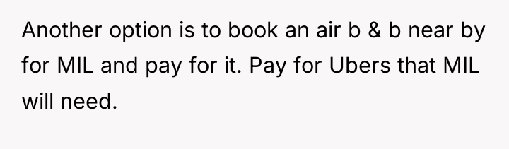 Another option is to book an air b & b...