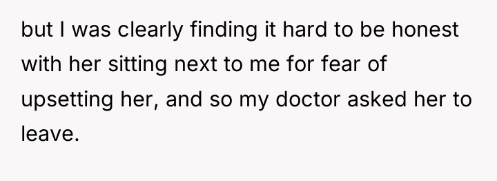 but I was clearly finding it hard to be honest...