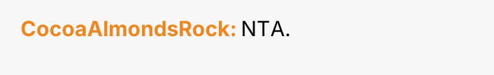 CocoaAlmondsRock NTA.