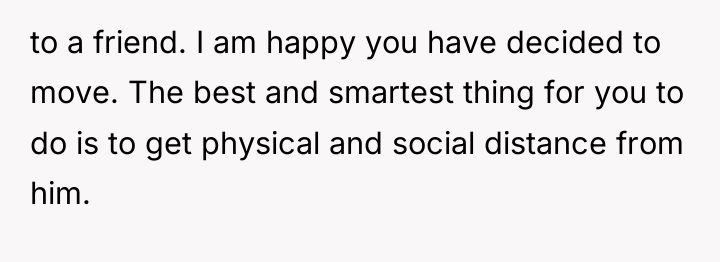 to a friend. I am happy you have decided to...