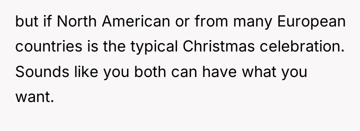 but if North American or from many European countries is...