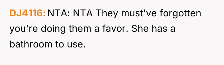 DJ4116 NTA: NTA They must've forgotten you're doing them a...