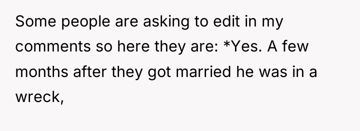 Some people are asking to edit in my comments so...