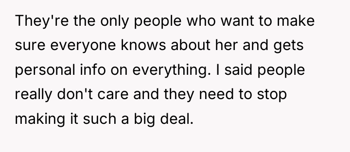 They're the only people who want to make sure everyone...