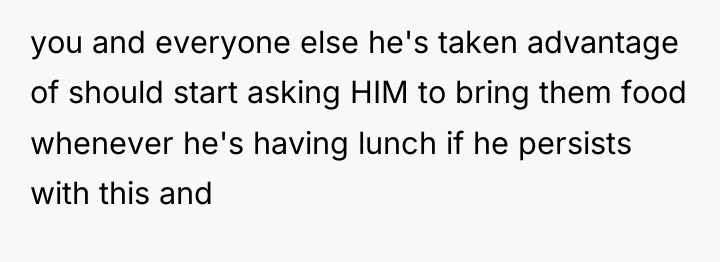 you and everyone else he's taken advantage of should start...