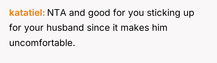 katatiel NTA and good for you sticking up for your...