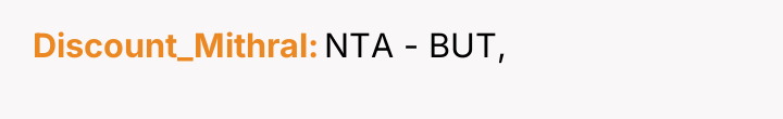 Discount_Mithral NTA - BUT,