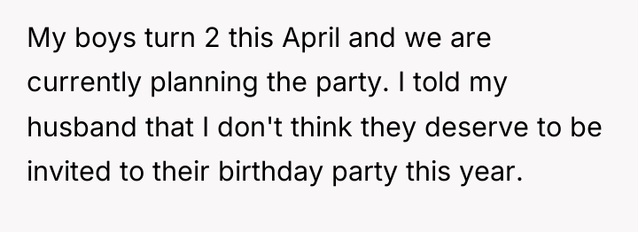 My boys turn 2 this April and we are currently...