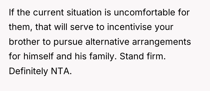 If the current situation is uncomfortable for them, that will...