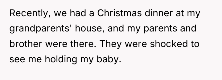Recently, we had a Christmas dinner at my grandparents' house,...