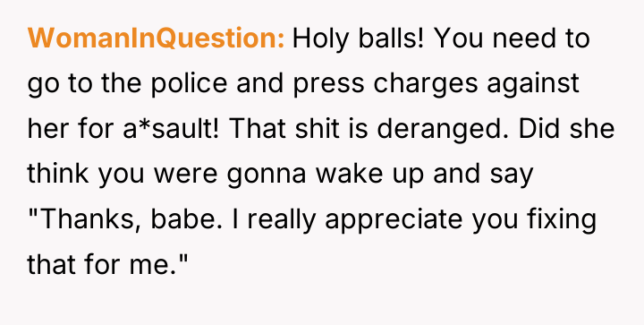 WomanInQuestion Holy balls! You need to go to the police...