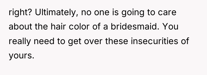 right? Ultimately, no one is going to care about the...