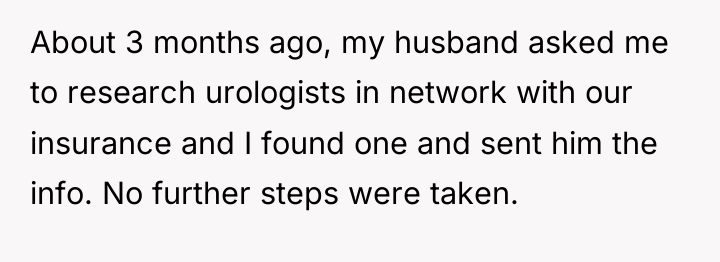 About 3 months ago, my husband asked me to research...