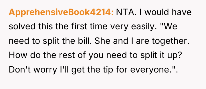 ApprehensiveBook4214 NTA. I would have solved this the first time...