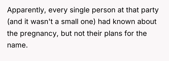 Apparently, every single person at that party (and it wasn't...
