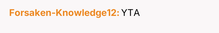 Forsaken-Knowledge12 YTA