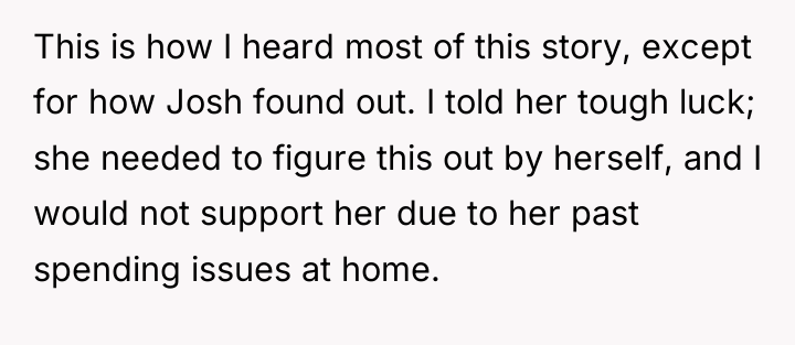 This is how I heard most of this story, except...