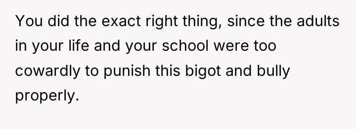 You did the exact right thing, since the adults in...