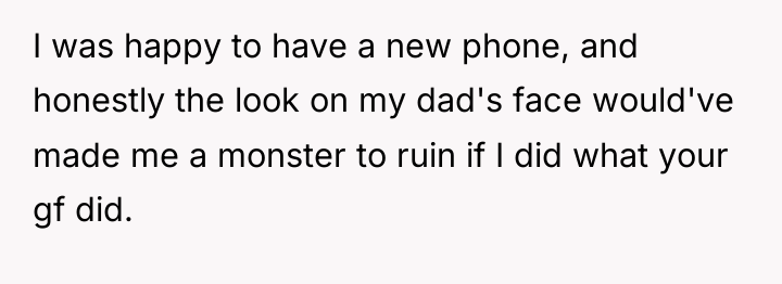 I was happy to have a new phone, and honestly...