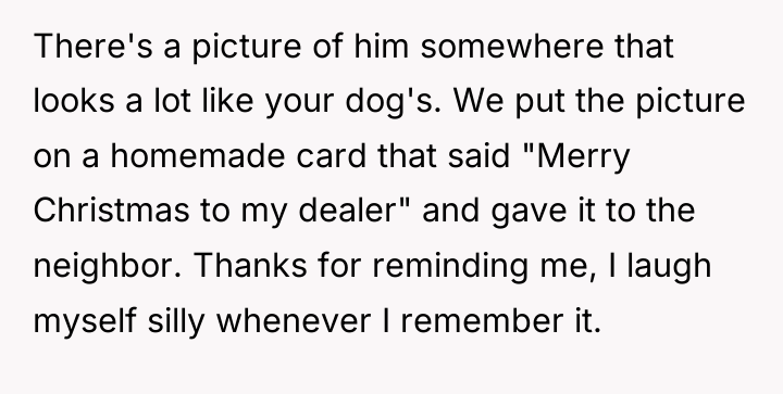 There's a picture of him somewhere that looks a lot...