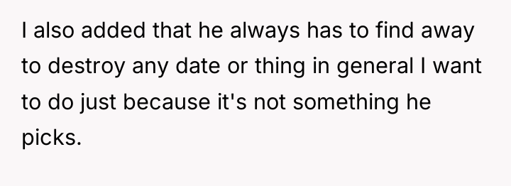 I also added that he always has to find away...