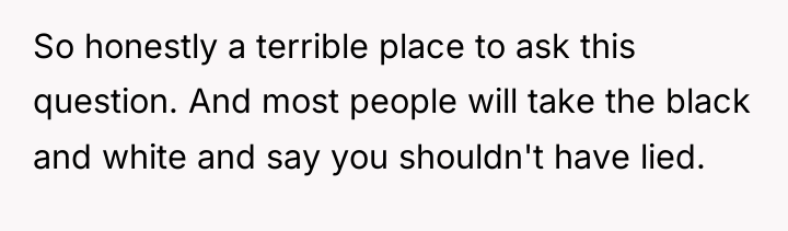 So honestly a terrible place to ask this question. And...