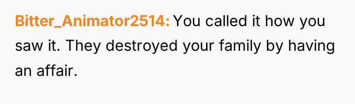 Bitter_Animator2514 You called it how you saw it. They destroyed...