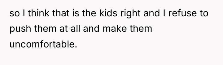 so I think that is the kids right and I...