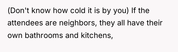 (Don't know how cold it is by you) If the...
