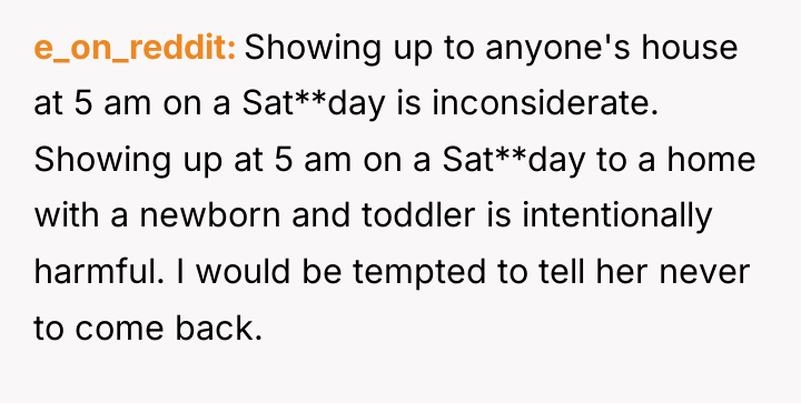e_on_reddit Showing up to anyone's house at 5 am on...