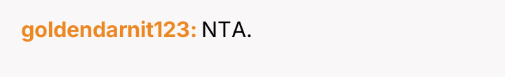 goldendarnit123 NTA.