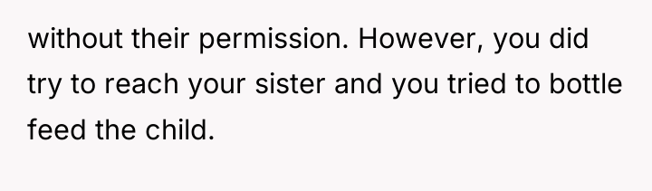 without their permission. However, you did try to reach your...