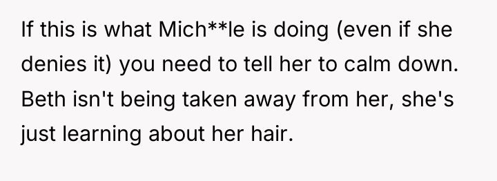 If this is what Mich**le is doing (even if she...