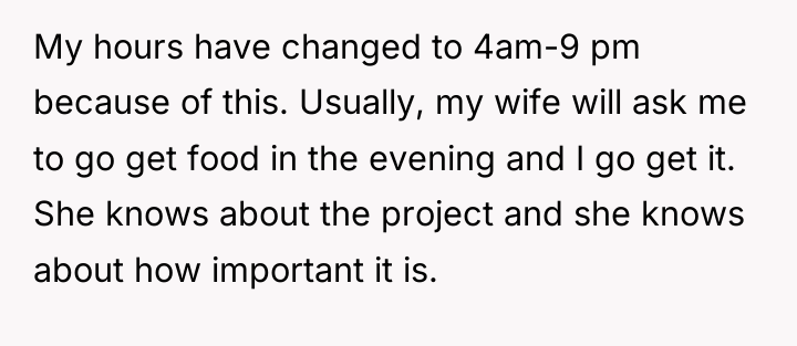 My hours have changed to 4am-9 pm because of this....