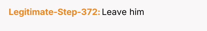Legitimate-Step-372 Leave him