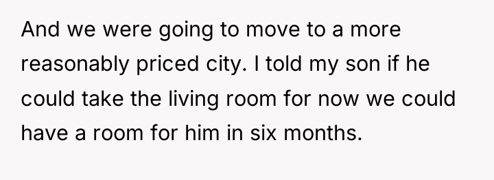 And we were going to move to a more reasonably...