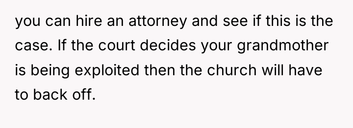 you can hire an attorney and see if this is...