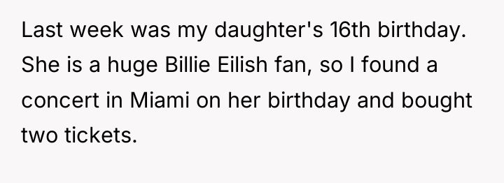 Last week was my daughter's 16th birthday. She is a...