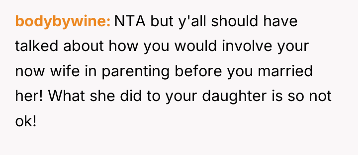 bodybywine NTA but y'all should have talked about how you...