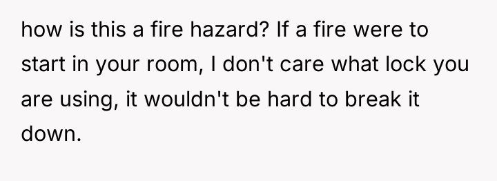 how is this a fire hazard? If a fire were...
