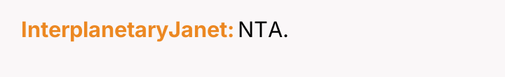 InterplanetaryJanet NTA.