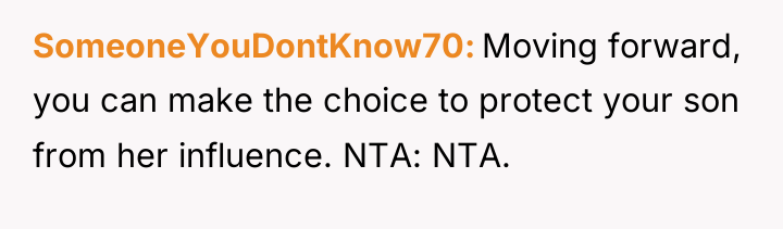 SomeoneYouDontKnow70 Moving forward, you can make the choice to protect...